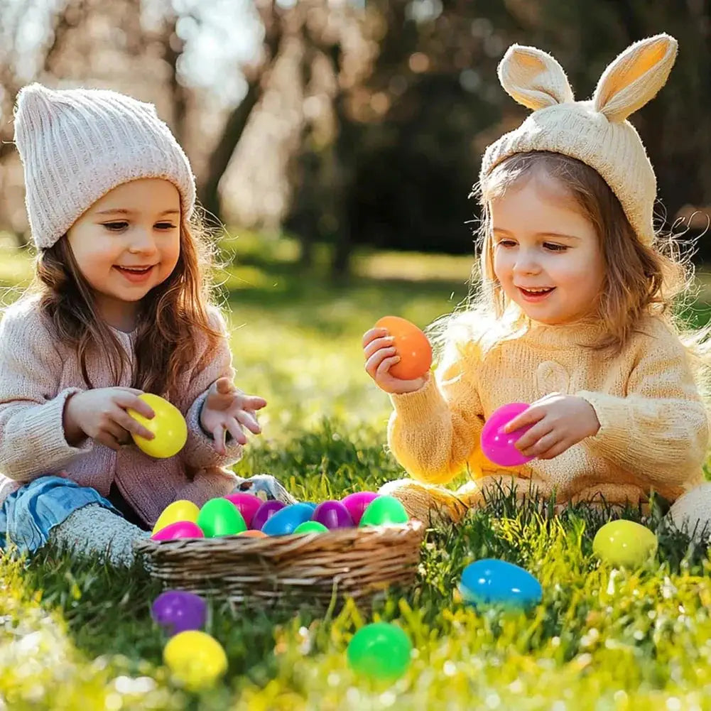 Easter Eggs 24 Prefilled Mini Plush Animal Toys For Kids
