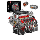 Mould King 10130 F488 V8 Engine Supercar Blocks