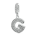 A-z Letter Charm Beads Pendant
