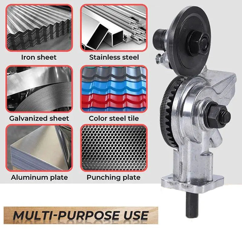 Electric Drill Plate Cutter Sharp Blade Double Headed Tool