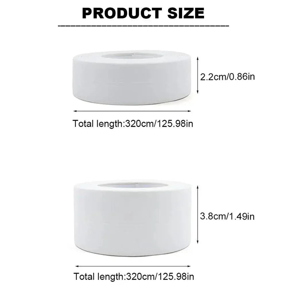 PVC Caulking Tape Waterproof Sealant for Corners 3.2m