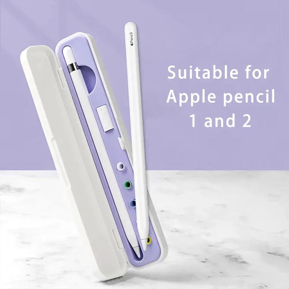 Apple Pencil Box 1 2 Portable Holder Nib Case Storage