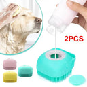 Soothing Bath Time Pet Grooming Brush