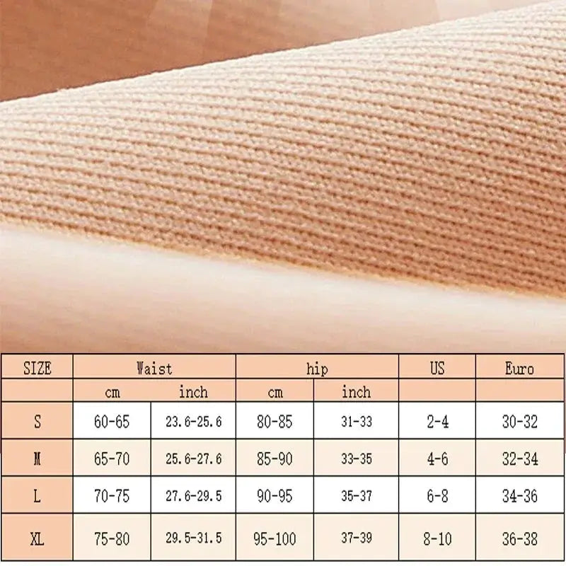 High Waist Seamless Shapewear Panties With Tummy Control