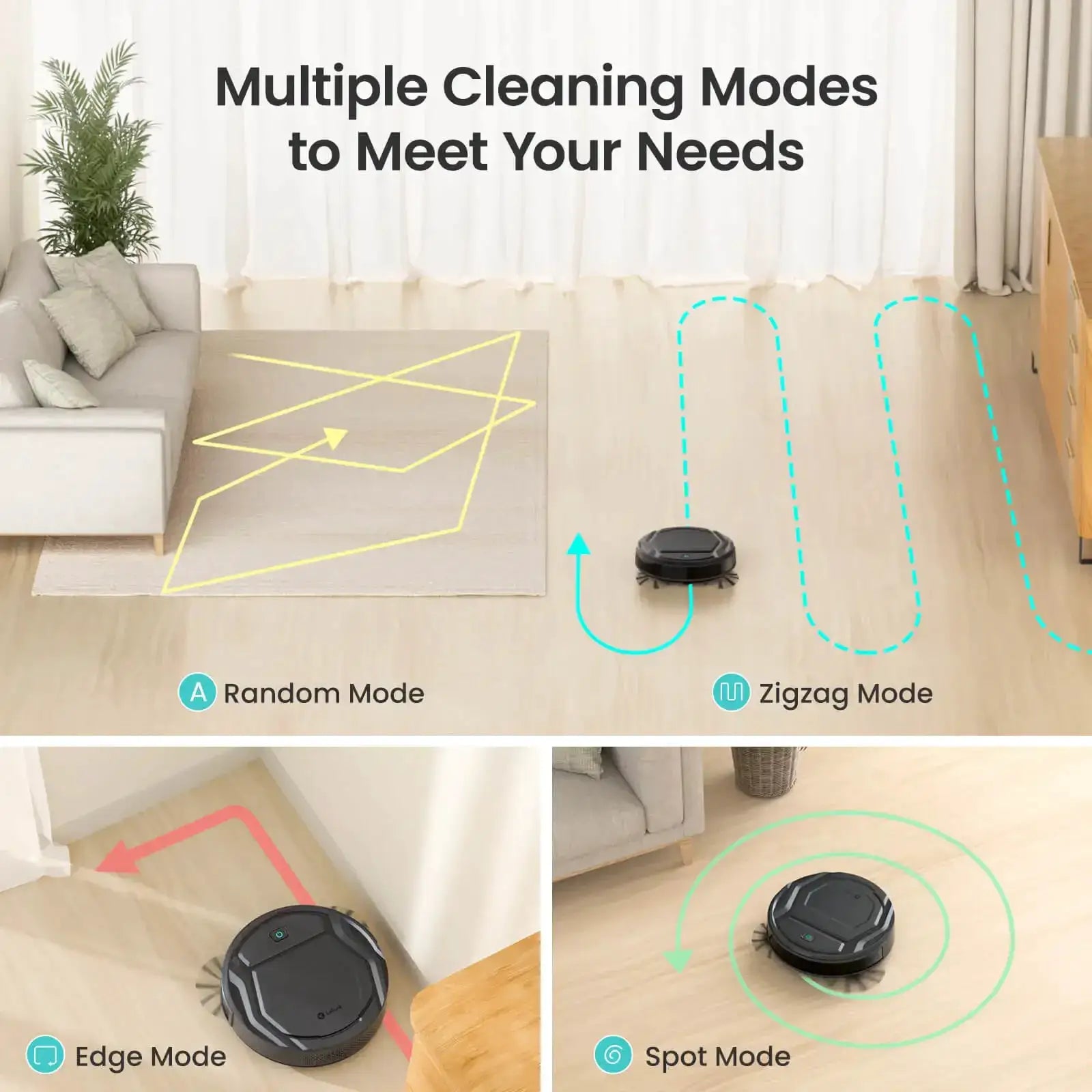 Lefant M210 Pro Robot Vacuum Cleaner 2200Pa Suction - OurLum.com
