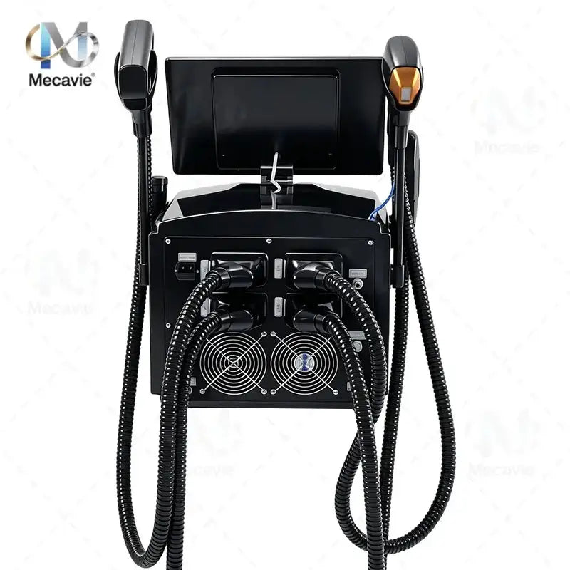 6000W 4 In 1 Soprano Titanium FAC Diode Laser 755/808810/830/940/1064nm Permanent Hair Removal IPL Tattoo Removal Salon Machine