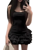 Bold Y2K Mini Dress for Women Party Wear