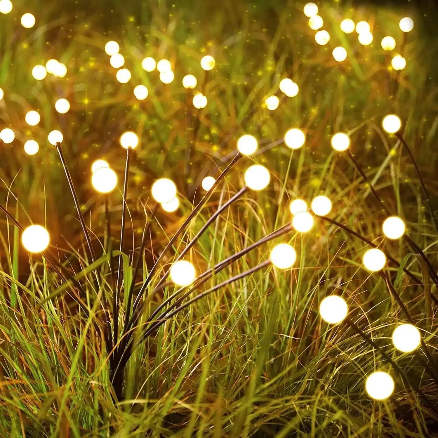 Solar Firefly Garden Lights Enchant Your Outdoor Oasis