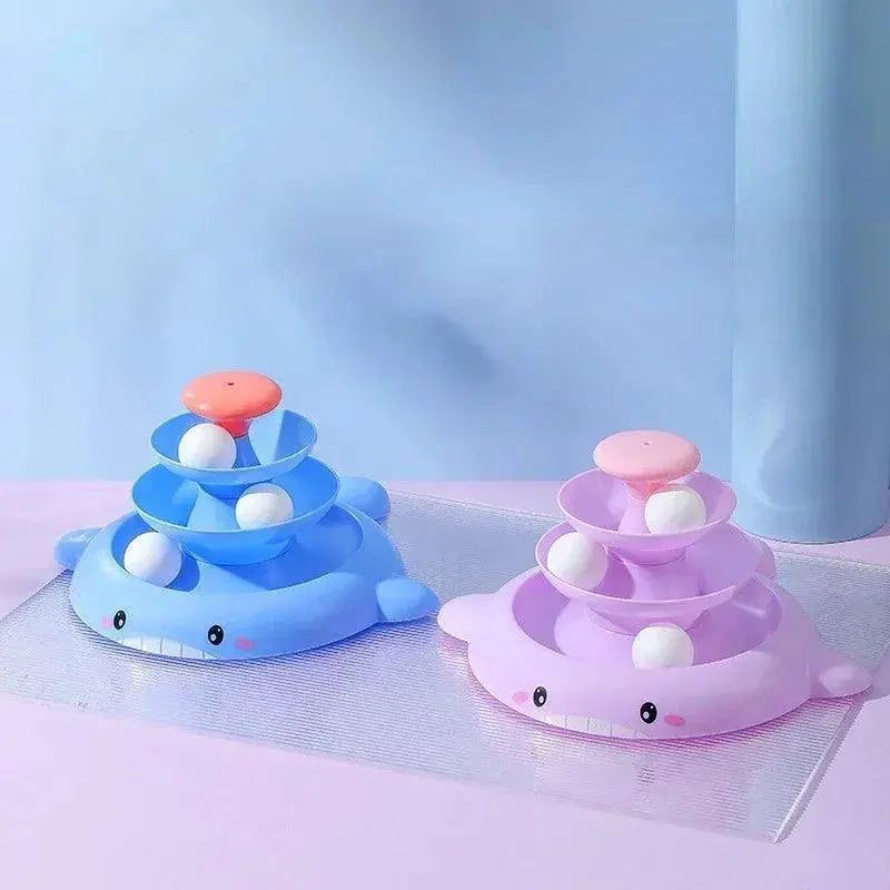 Interactive Cat Toy Tower For Intelligence Training Fun