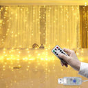 USB Remote Control LED Fairy Curtain Lights for Home Decor