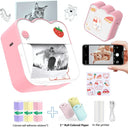 Capture Moments With A Cute Mini Portable Thermal Printer 57mm Bluetooth Photos