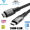 USB4 Cable 240W 40Gbps Thunderbolt4 Ultra