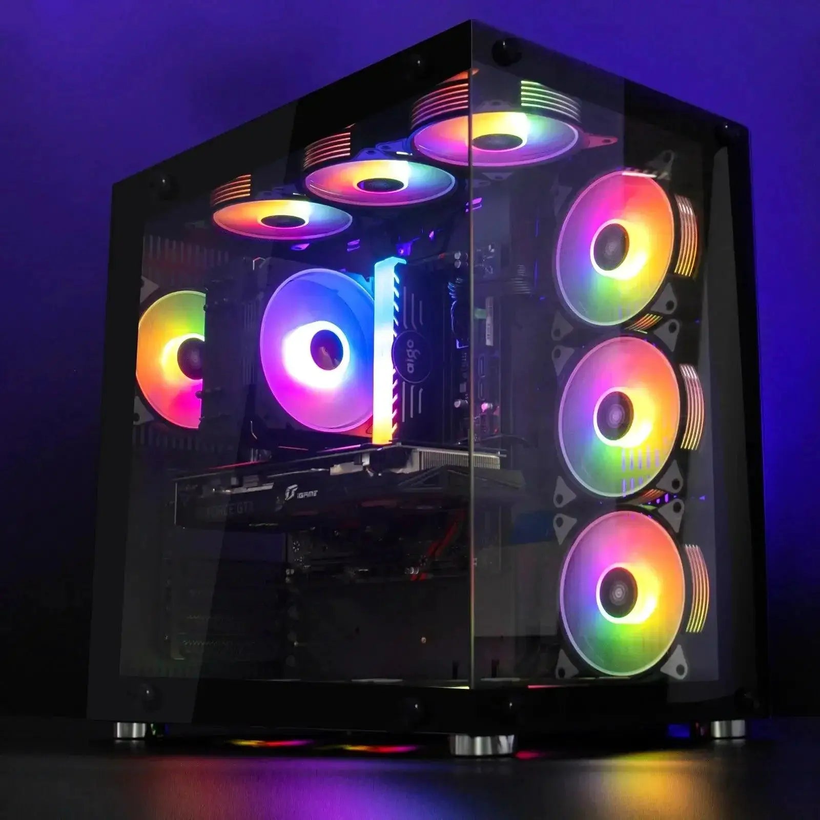 Aigo AR12 RGB 120mm Gaming Cooling Fan For High Performance