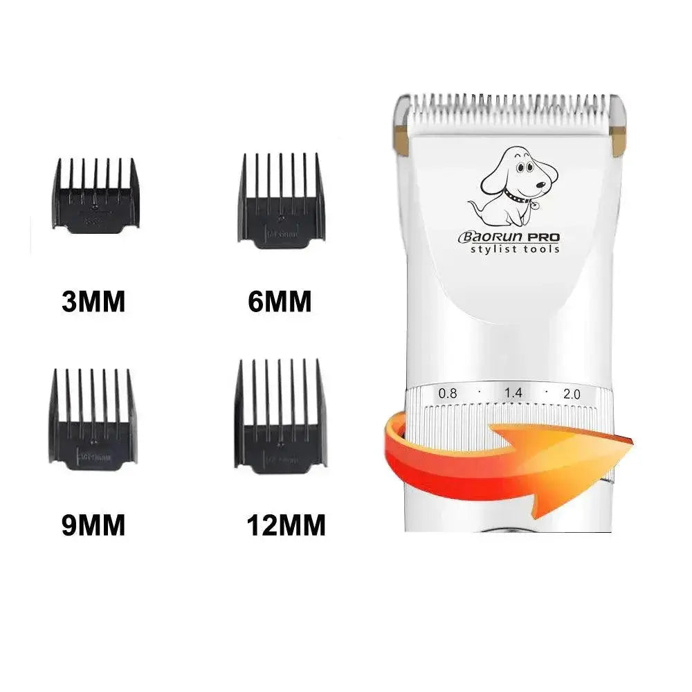 Pet Grooming Kit With Ceramic Blade And Quiet Operation