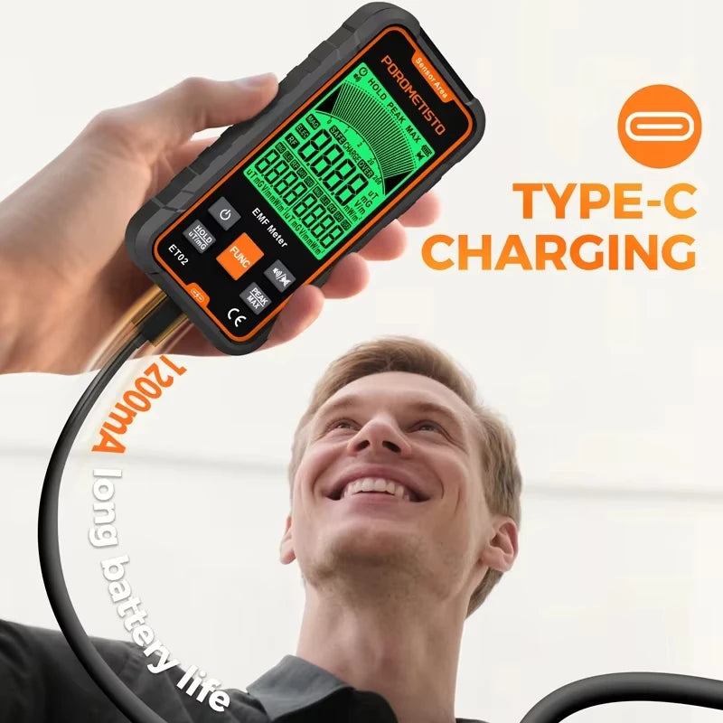 In Electromagnetic Radiation Tester Handheld