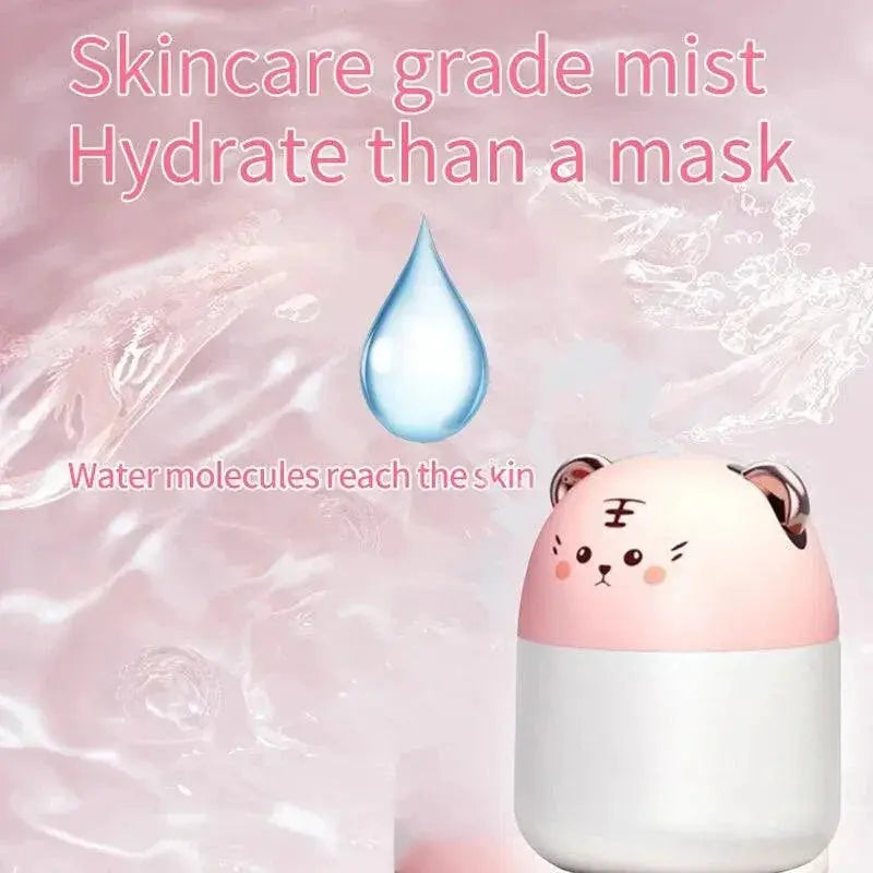 Cute Pet Mini USB Humidifier Portable Whisper Quiet Oasis