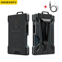 Men's Slim Aluminum Wallet Rfid Blocking