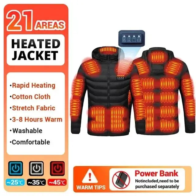 Warm Jacket for Outdoor Enthusiasts — product view 17