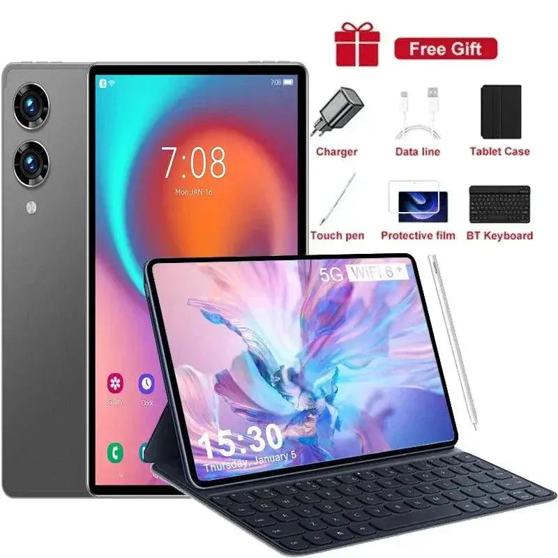 Long Battery Tablet for Remote Work — 16GB 512GB