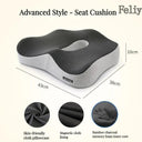 Orthopedic Memory Foam Seat Cushion Pain Relief Massage