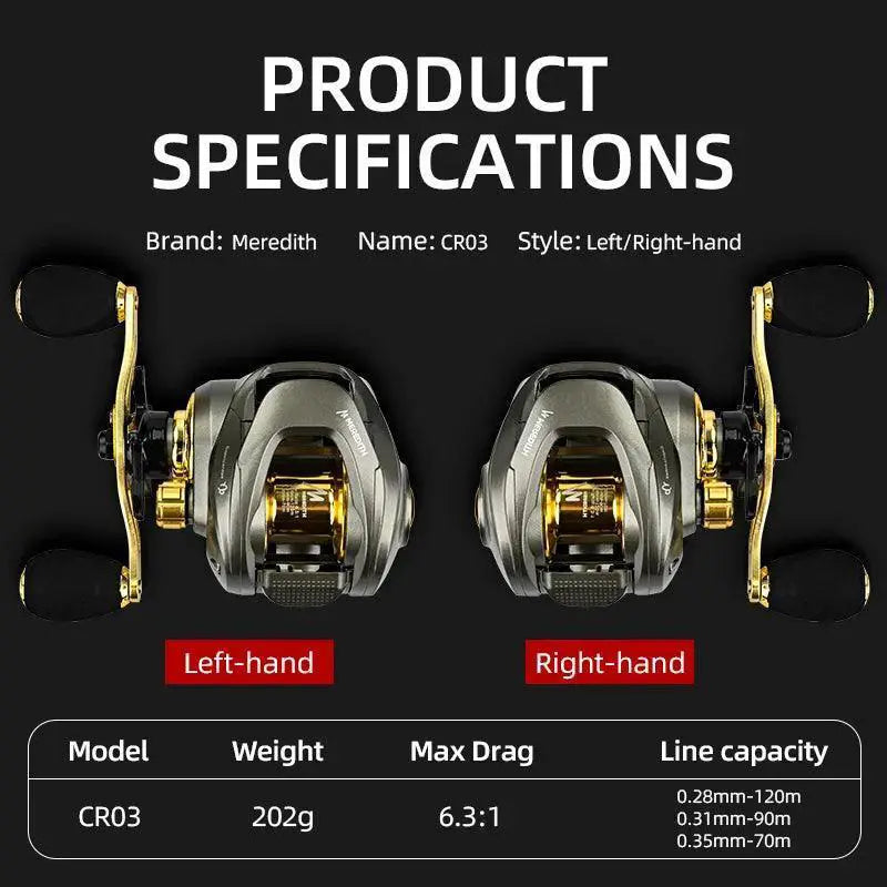 Ultimate Ultralight Baitcasting Reel High Performance Gear