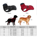Labrador Dog Winter Jacket Waterproof Reflective Coat