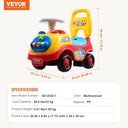 Sit To Stand Toddler Push Car With Music