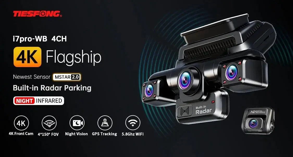 Dash Cam for Drivers with GPS and WiFi HD — product view 12