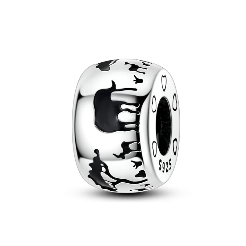 Sterling Silver Charm Pendant Beads