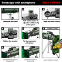 Portable Telescope - Superb Long Distance Views.