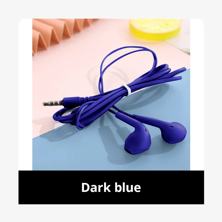 Pastel Wired Earbud Set