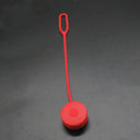 Compact LED Silicone Taillight For Bicycle Safety Light