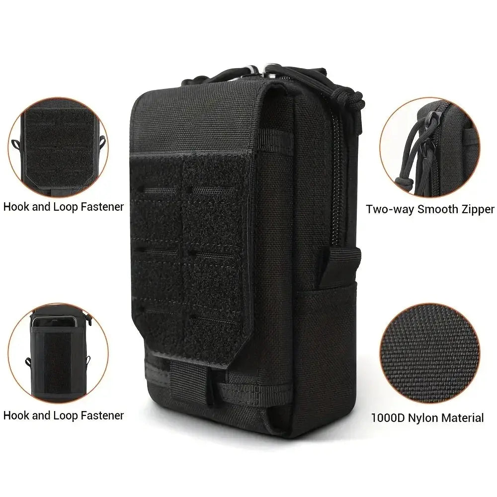 Waist Bag EDC Tool Bag Vest Pouch Waterproof Tactical Belt