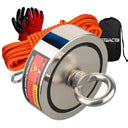 Double Sided 150KG to 500KG Round Neodymium Magnet Hook