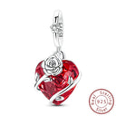 Sterling Silver Charm Pendant Sun