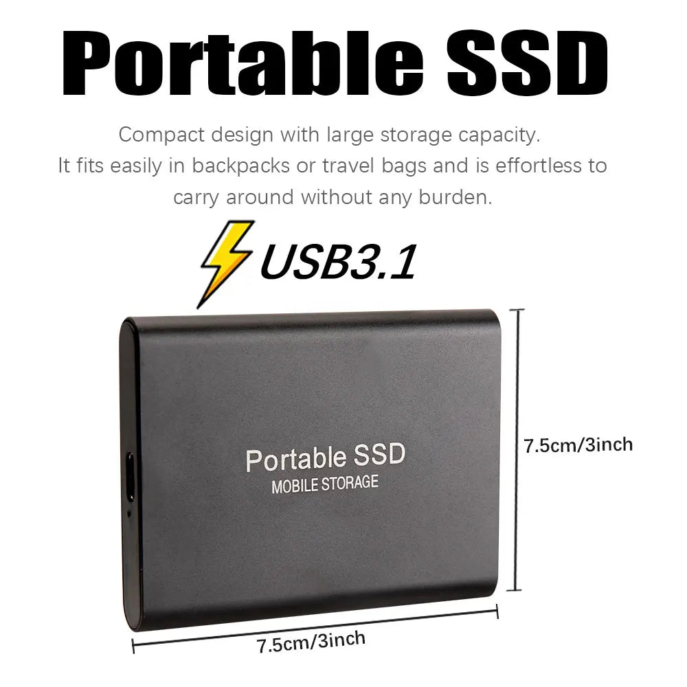 Computer External SSD Drive