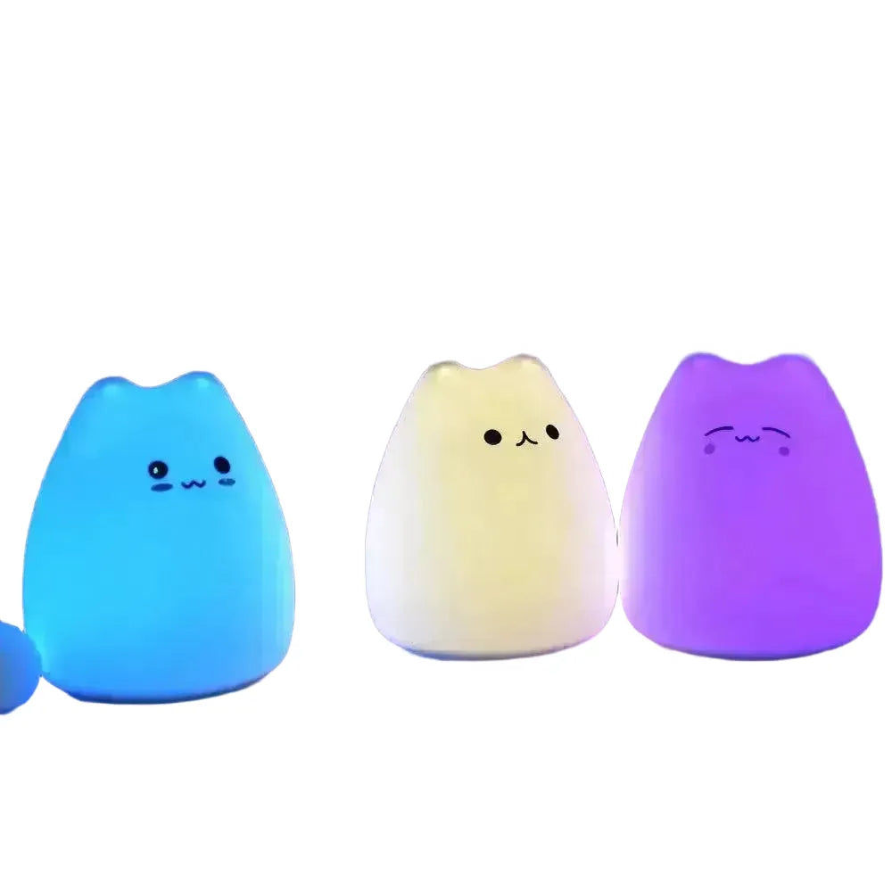 Calming Cat Night Lighting for Kids — A