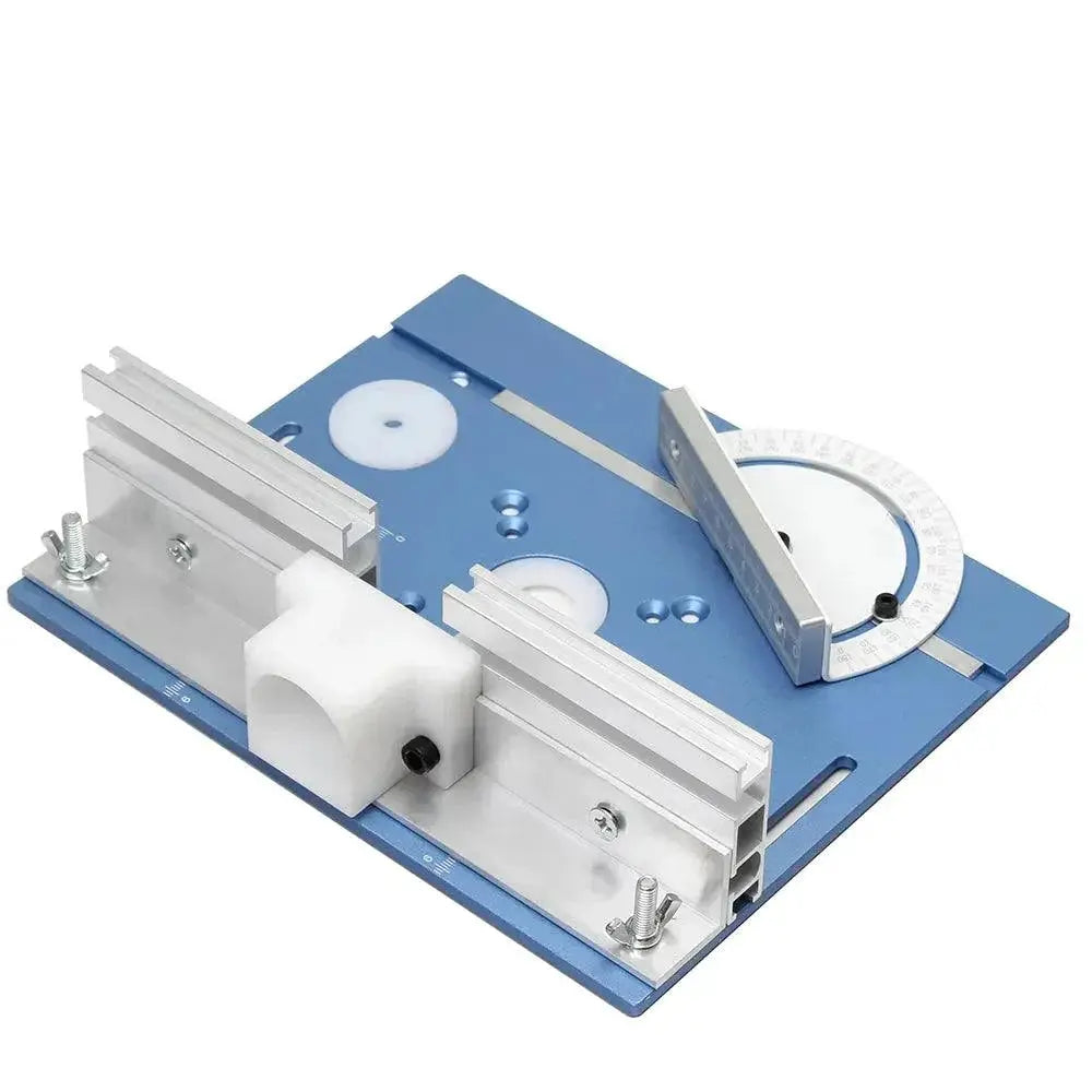 Aluminium Wood Router Table Insert Plate With Miter Gauge