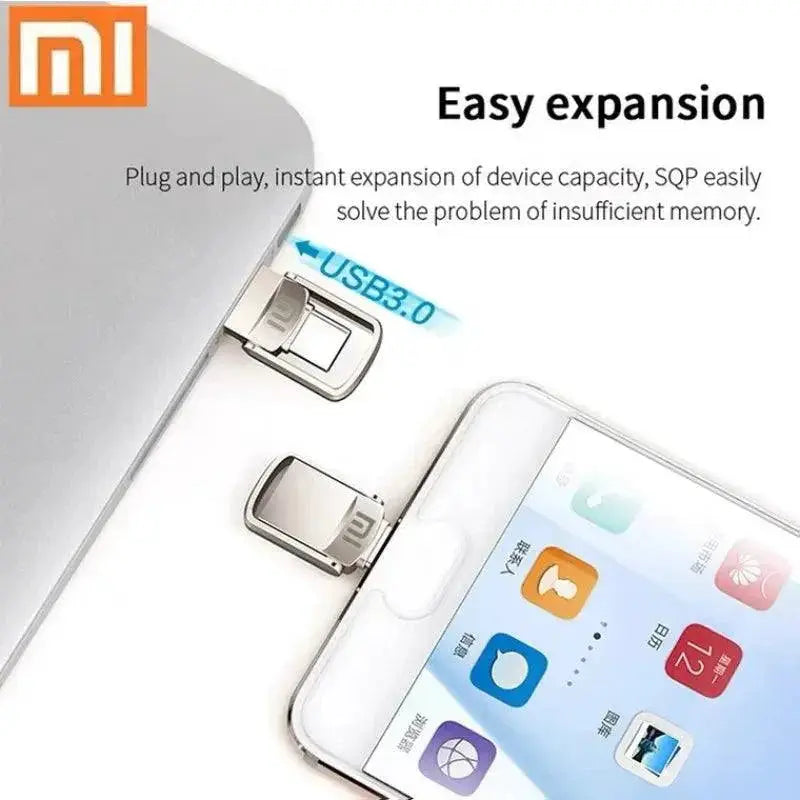 USB Flash Drive High Speed 2TB Portable Storage Solution