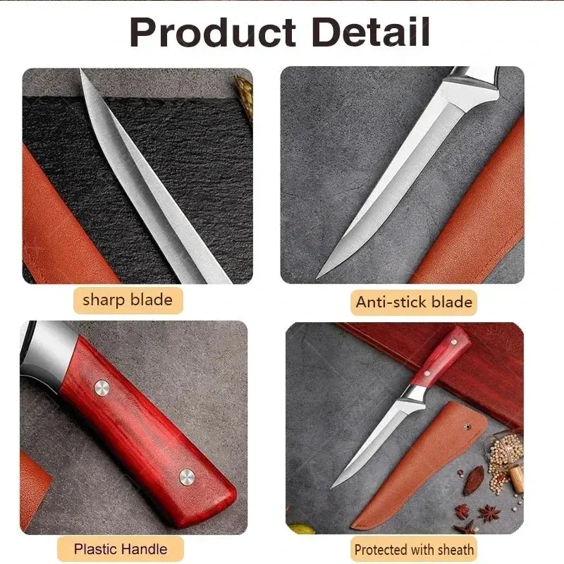 Precise Fillet And Boning Knife Set — product view 8