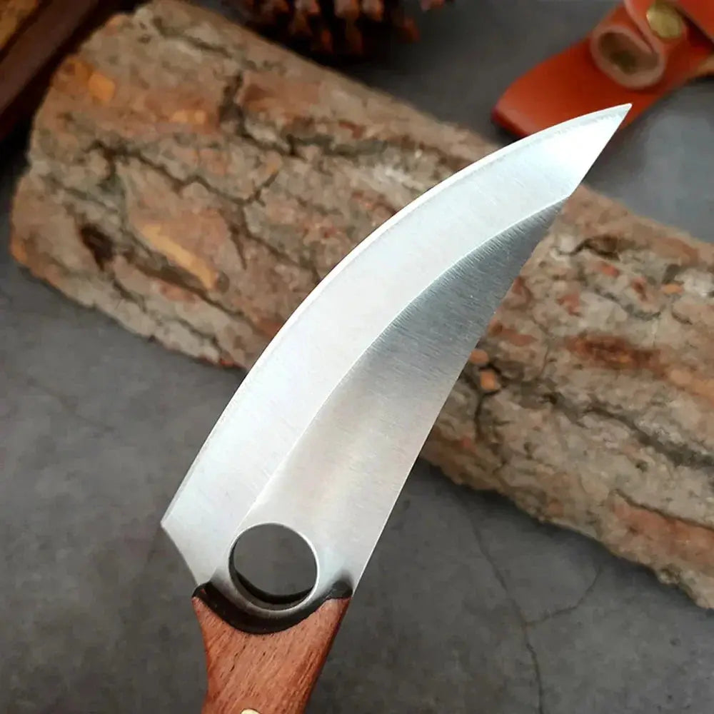 Handcrafted Stainless Steel Chef Knife Set for BBQ