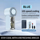Mini Portable Handheld Fan Personal Pocket-Sized Digital Display