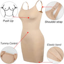 Seamless Women's Tummy Control Full Slip Body Shaper Dress
