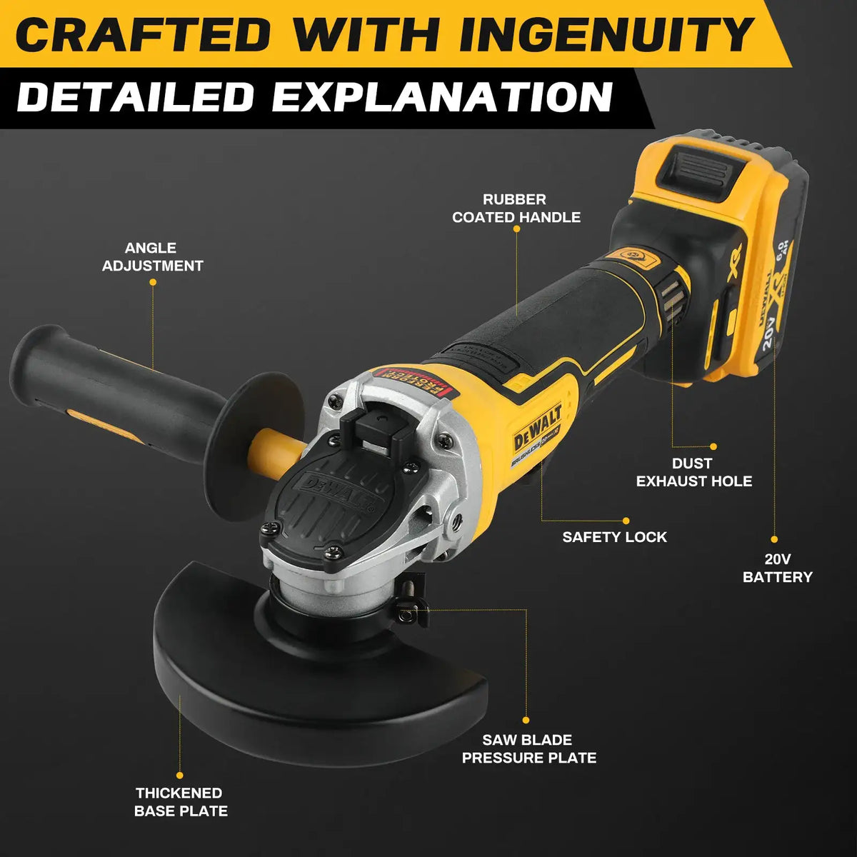 Cutting Brushless Angle Grinder