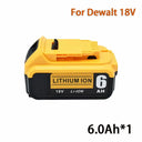 18V High-Capacity Lithium Battery for Tools 5Ah Rechargeable