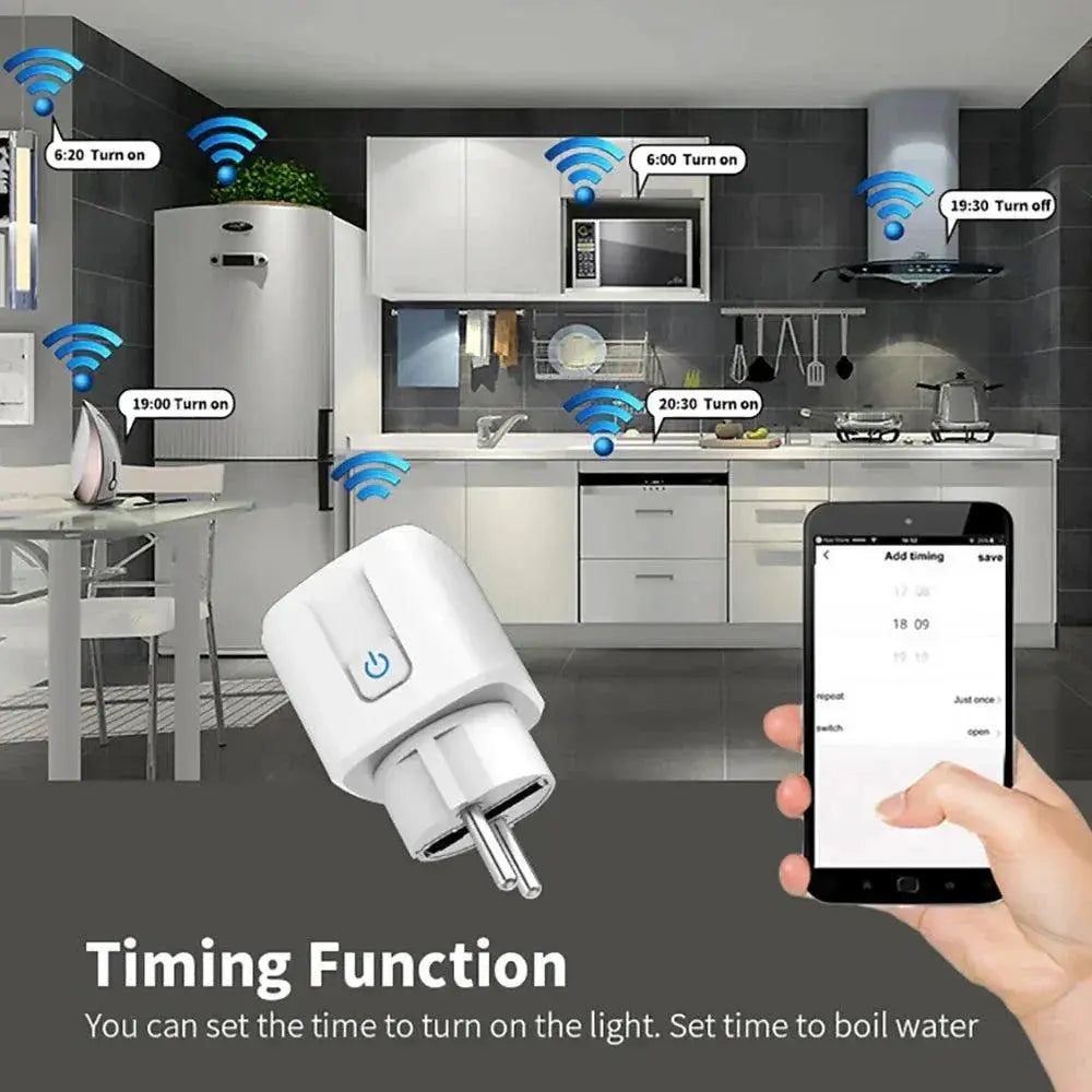 Smart Plug With Energy Monitoring And Voice Control