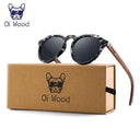 Polarized Walnut Wood Sunglasses for Men
