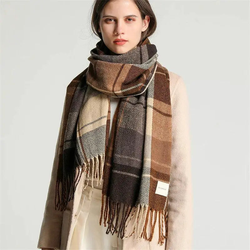 Cashmere Blend Winter Scarf Premium Wrap For All Seasons