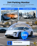 Azdome M550 Pro - 4K Dashcam With Gps And Wifi