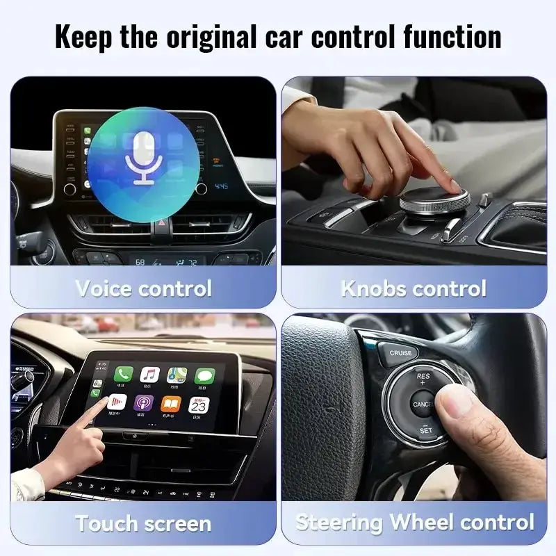 Wireless CarPlay Android Auto Adapter for Nissan - OurLum.com